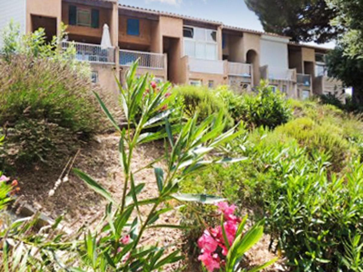 Maison Charmante A Cogolin Avec Vue Sur La Mer Et Piscine Exteriör bild